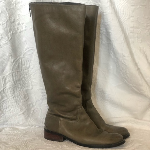 Halogen Boots Knee High Extended Calf Size 8.5 - Picture 2 of 5